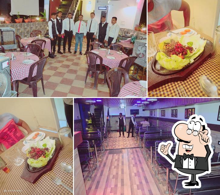 The interior of Vardan Bar resturant