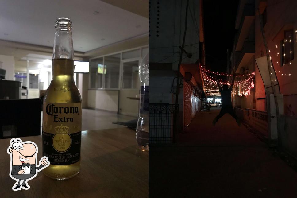 The exterior of Madhuri AC Bar and Restaurant