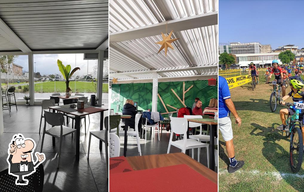 Gli interni di Zest Life foodbar