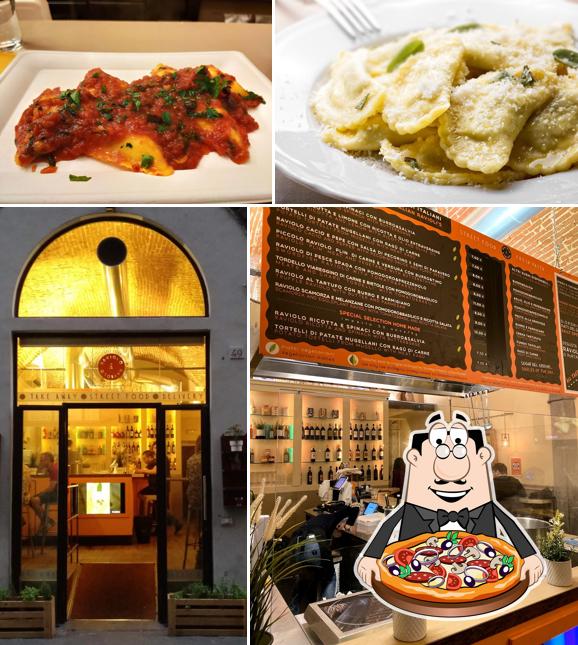 Prenditi tra le molte varianti di pizza