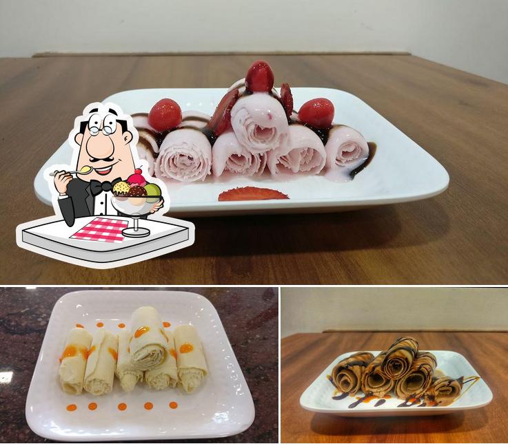 Dream Cream provides a selection of desserts