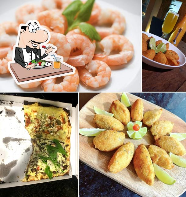 Comida em Divina Pizzaria