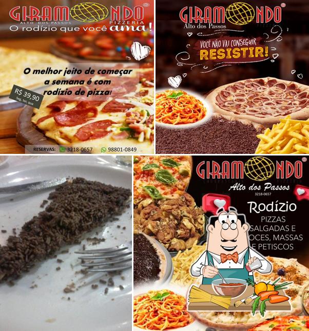 Esparguete à bolonhesa em Giramundo