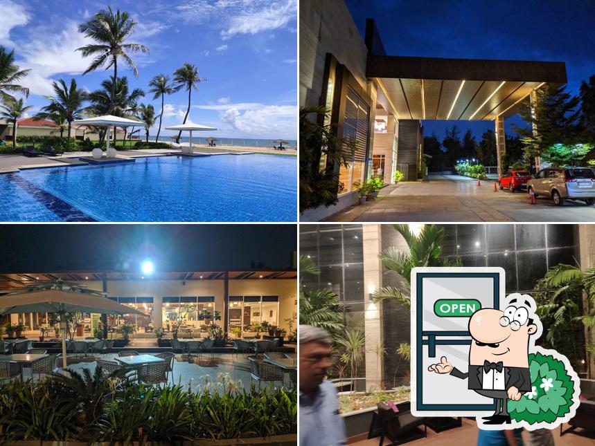 The outside area is an important feature of Welcomhotel By ITC Hotels, Kences Palm Beach