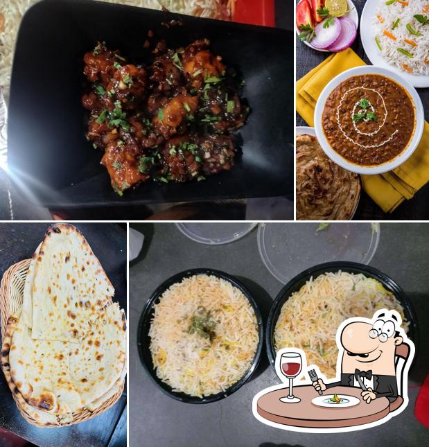 Food at Wok & कढ़ाई