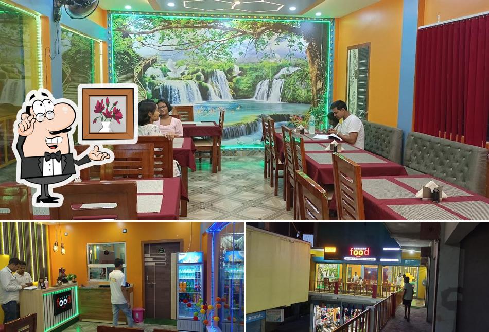 Take a look at the image depicting interior and exterior at MS YUMMY FOOD