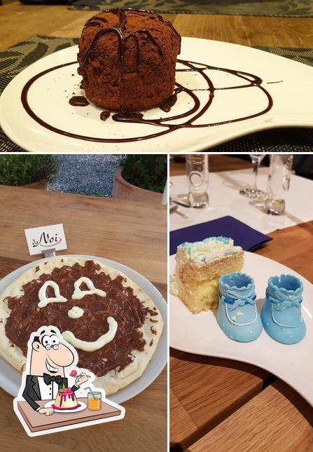 da Noi serve un'ampia selezione di dessert da Noi serve un'ampia selezione di dessert