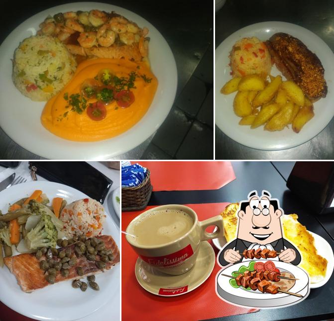 Platos en Café Bom Gosto