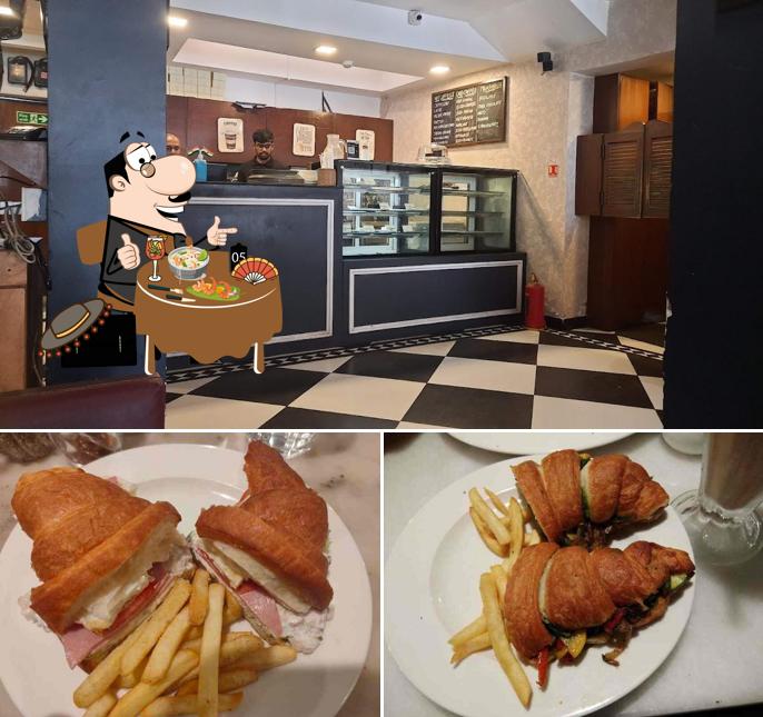 Food at Bombay Coffee House