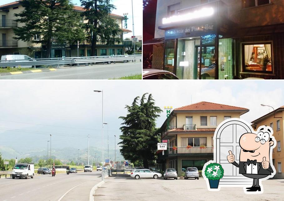 Gli esterni di Hotel Ristorante Dei Pini