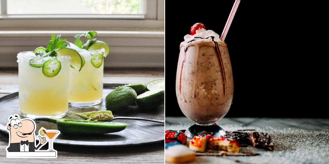 Pick a drink from the menu