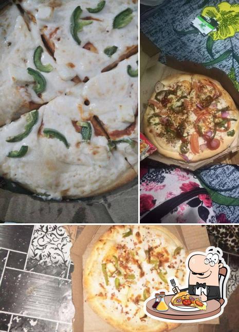 At Pizza cave, you can get pizza