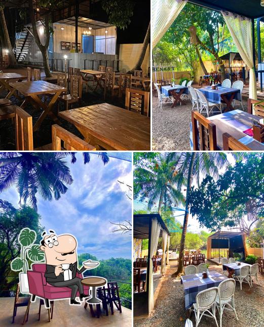 The interior of Coco Nest Agonda