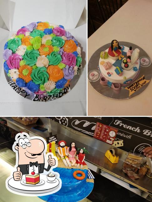 Cream Forest Bakery offers a number of desserts