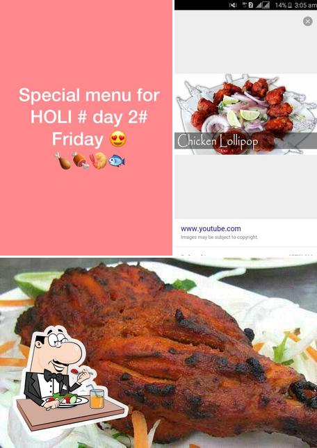 Food at Heenas Koliwada Fish Corner