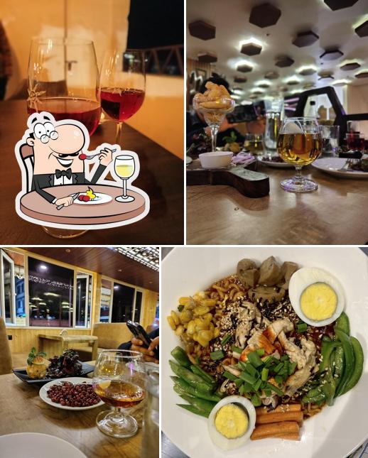 Food at Krazy Kat Restobar