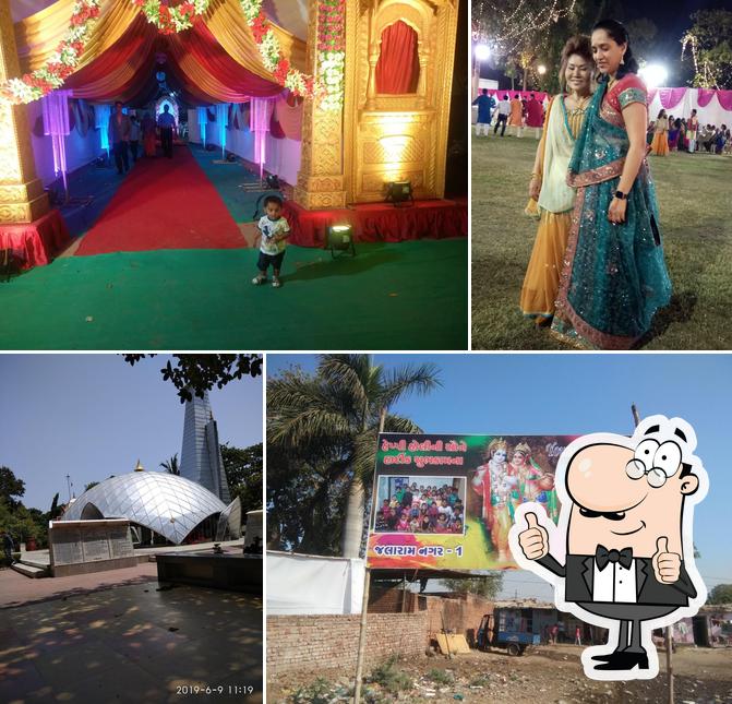 Here's a picture of Nilkanth Party Plot