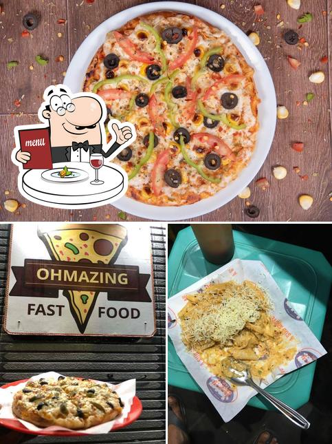 Meals at Ohmazing Fast Food