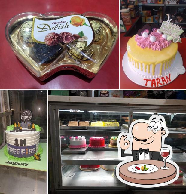 Food at Raja cafe & bakers