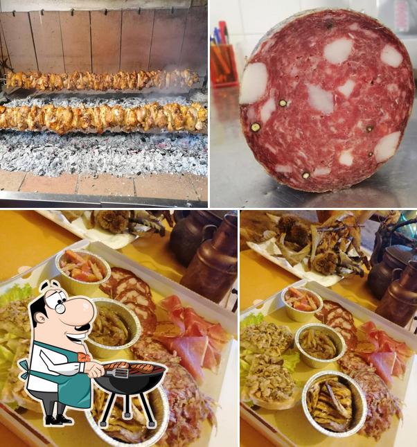 C'è un'ampia gamma di pasti per gli amanti della carne