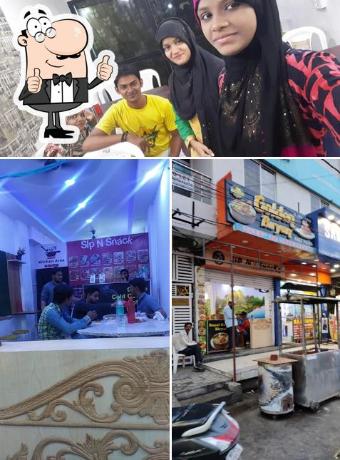 Look at the image of Royal golden biryan