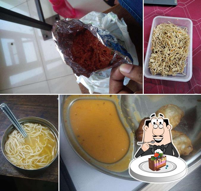 Chocolate cake at Smokey House