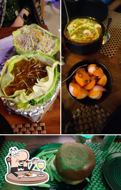 Food at Roots Restaurant