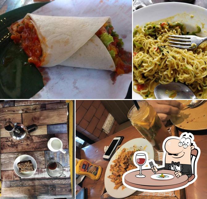Food at The Warehouse Cafe