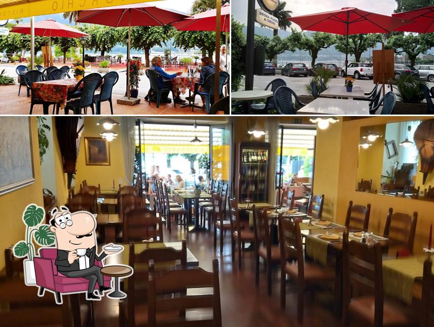 Gli interni di Al Torchio Ristorante Pizzeria
