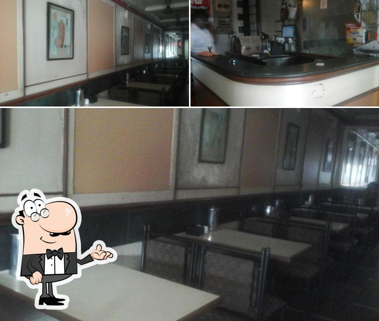The interior of Ashwin Family Restaurant and Bar