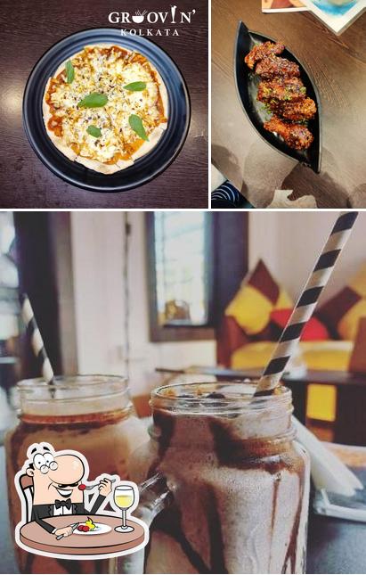 Among various things one can find food and beverage at Groovin' Kolkata