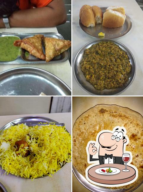 Food at Paramount Restaurant