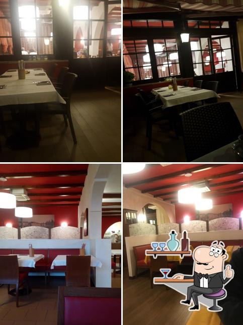 Gli interni di Pizzeria da Roberto