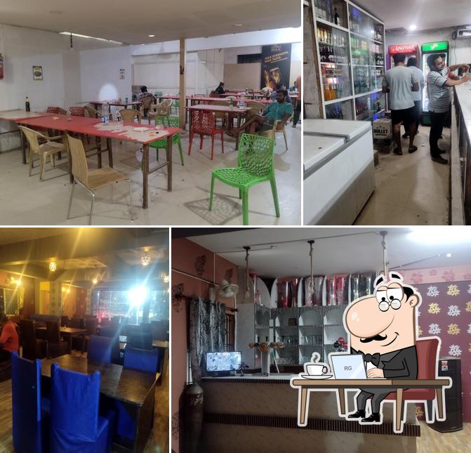 The interior of BM Bar and Restaurant