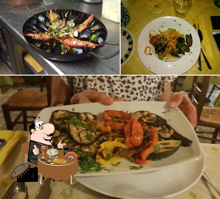 Platti al Ristorante Pizzeria La Cambusa