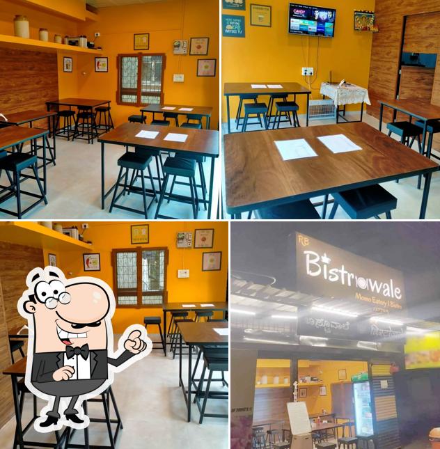 Take a seat at one of the tables at RB Bistrowale
