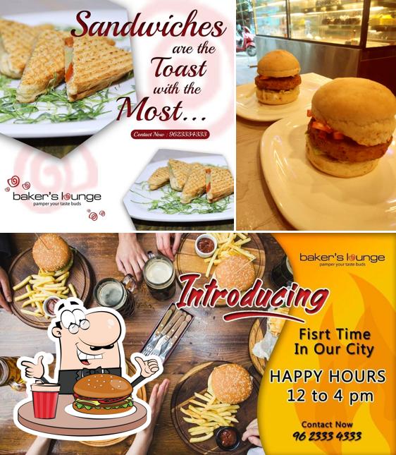 Baker's Lounge Navandar's cakes and bakes’s burgers will cater to satisfy different tastes