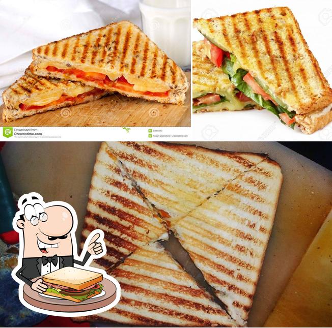 Grilled cheese sandwich at Brother's Veg. Sandwiches