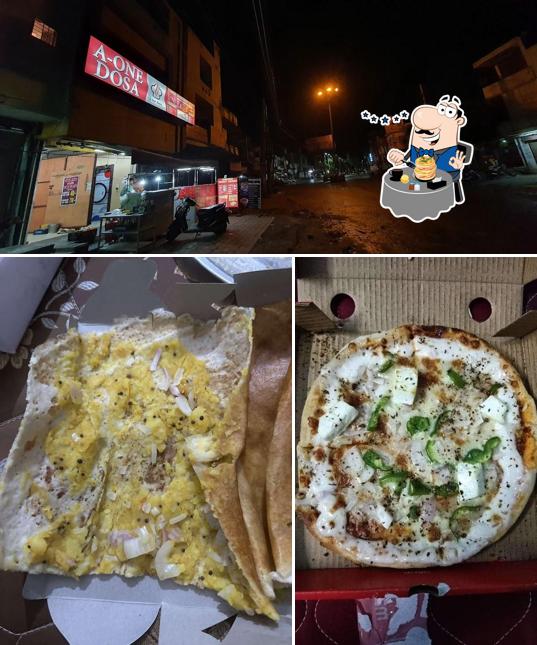 Check out the photo displaying food and exterior at Dosa Hood ( A-One Dosa )
