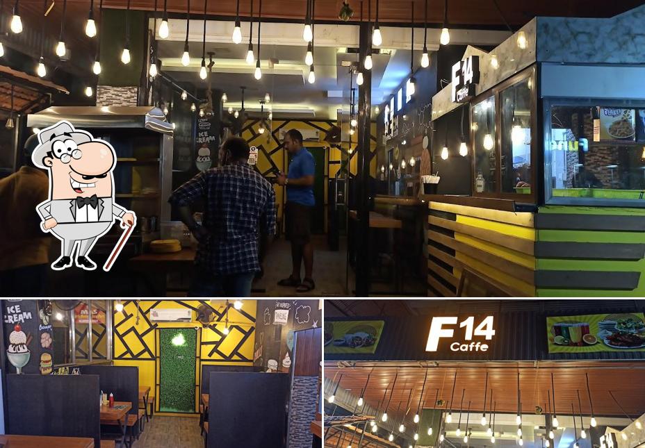 The exterior of F14 caffe