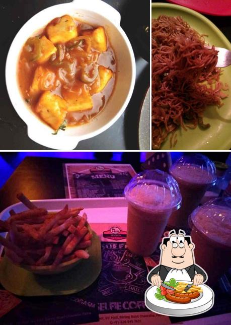 The restaurant's food and beverage