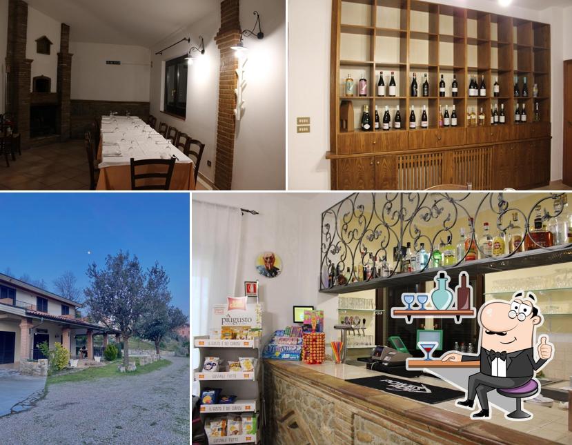Gli interni di La Locanda Del Brigante