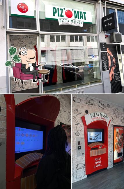 Gli interni di Pizomat