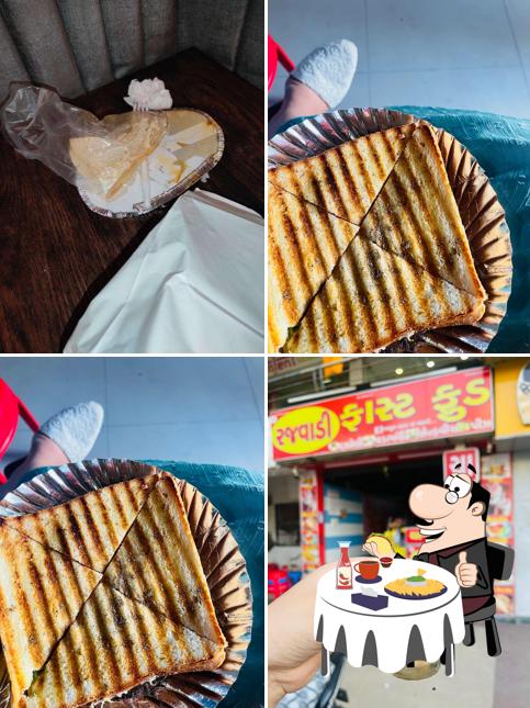 Cheese plate at The Swad Home Of Taste