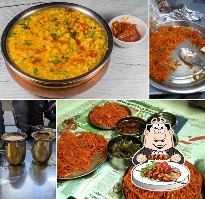 Meals at Vrudheshwar Chaupati