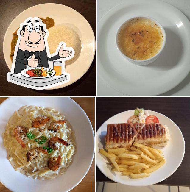 Food at Cafe La Rochelle (Continental restaurant)