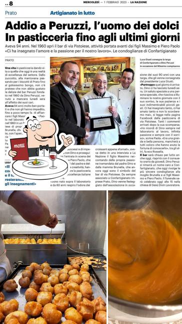 Cibo al Pasticceria Peruzzi - Laboratorio Artigianale e Distribuzione Prodotti Dolciari