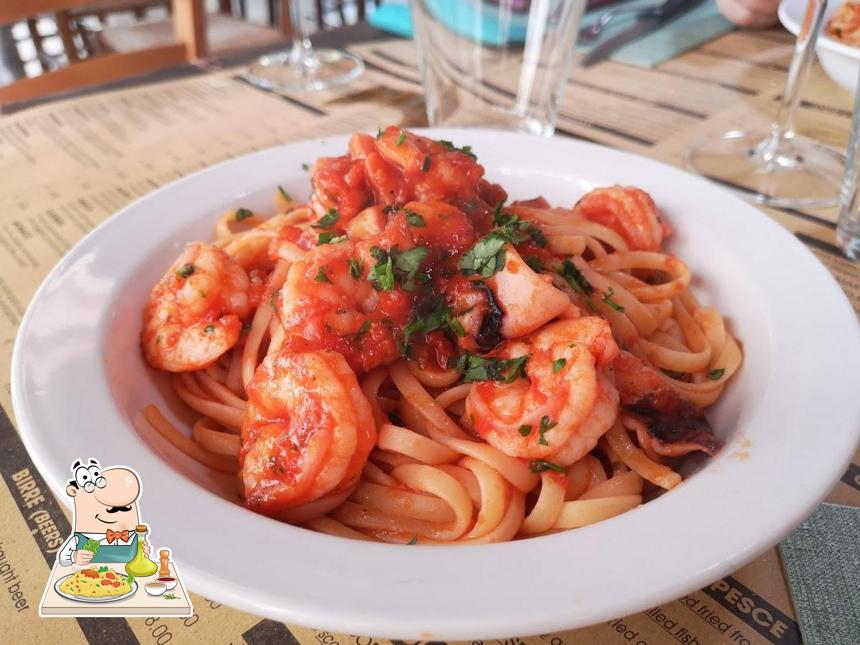 Platti al Pizzeria Trattoria La Lampara