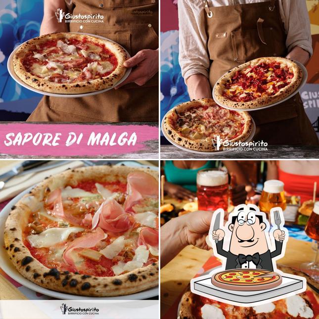 A Giustospirito Modena, puoi assaggiare una bella pizza