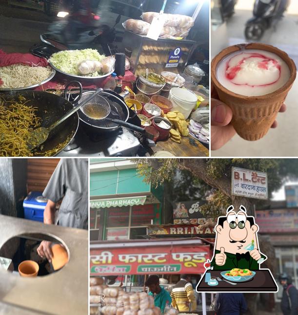 Food at Brijwasi Fast Food Center